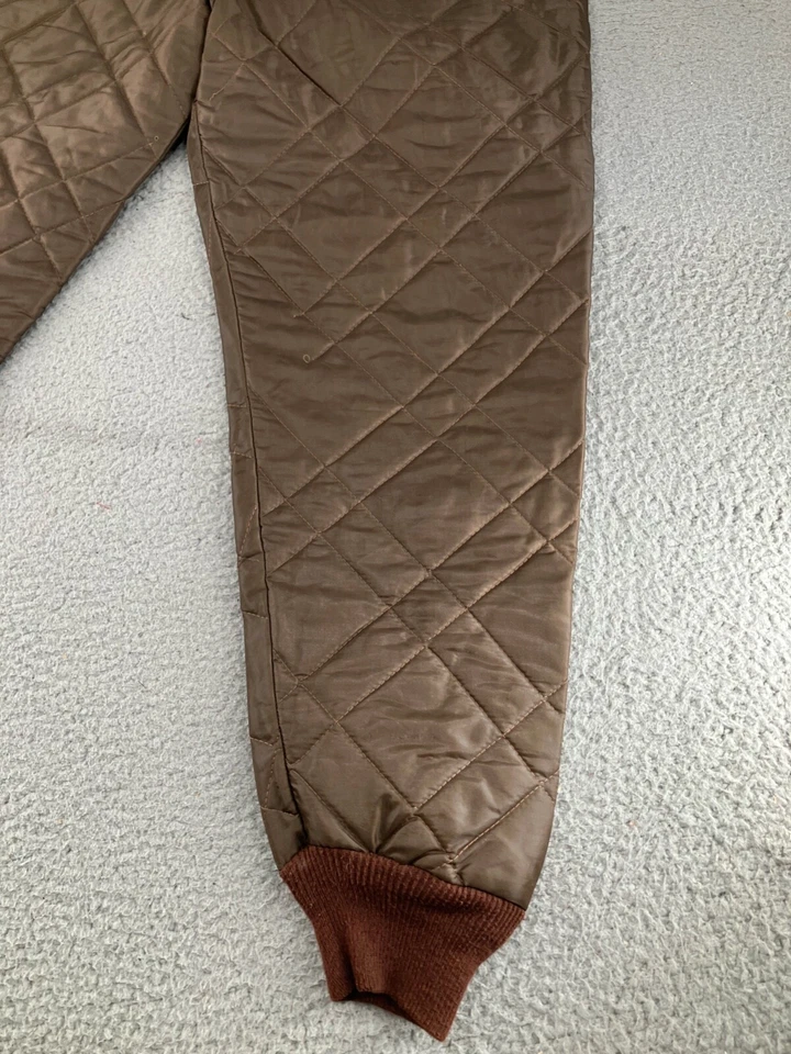 Pantalones de caza aislados para hombre 38x29 marrón cintura elástica aire libre senderismo naturaleza Foto 4 de 4