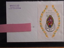 Bund 1976 Beleg gelaufen als EF mit Block 13 (t47)