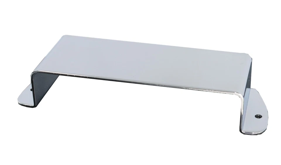 Bass Pickup Cover Rectangular J Chrome 120920CH - Image 3 of 4