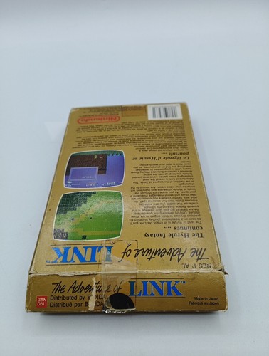 The Adventure Of Link Zelda 2 Nintendo Nes Fah Pal - Picture 9 of 9
