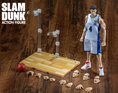 New Dasin GT Model 1/10 SLAM DUNK NO:4 Uozumi Jun Action Figure Fast Shipping