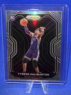 Tyrese Haliburton 2020-21 Panini Prizm Silver Prizm Rookie RC #262 