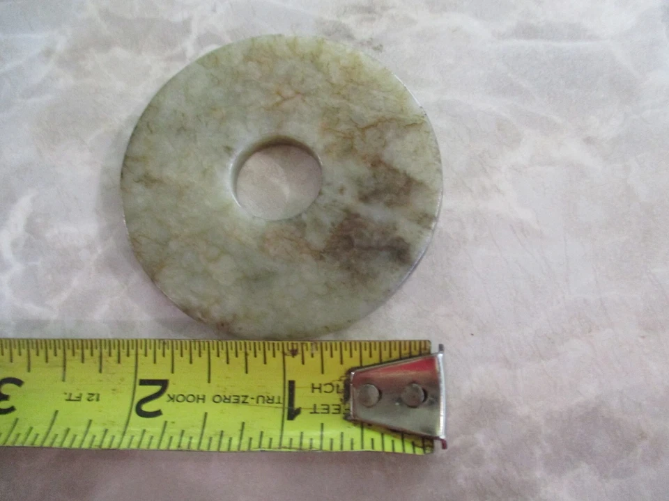 Jade Pi chino alrededor de 1100 años (RARO) Foto 3 de 3