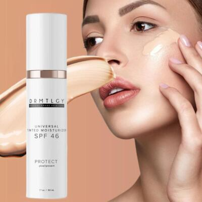 #ad DRMTLGY Anti Aging Tinted Moisturizer SPF46 Universal All In 1 Face Sunscreen♧ $12.50