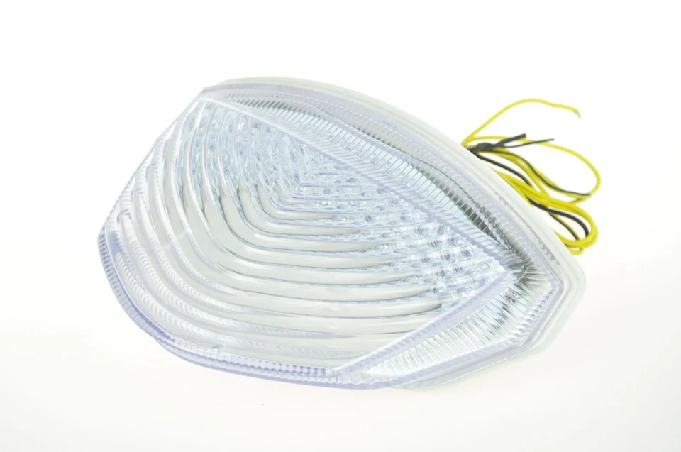 Luz trasera LED y señal de giro delantera + trasera apta para Suzuki 07-08 GSXR 1000 transparente Foto 3 de 4