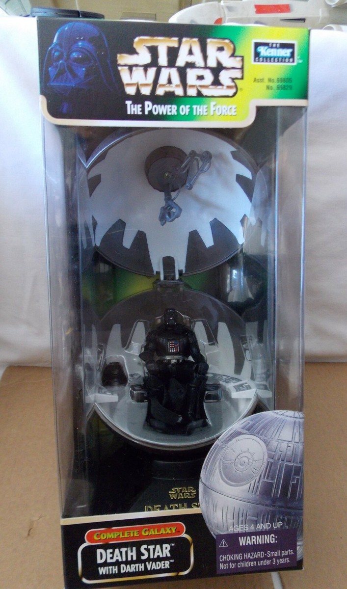 STAR WARS Complete Galaxy DEATH STAR WITH DARTH VADER 3.75