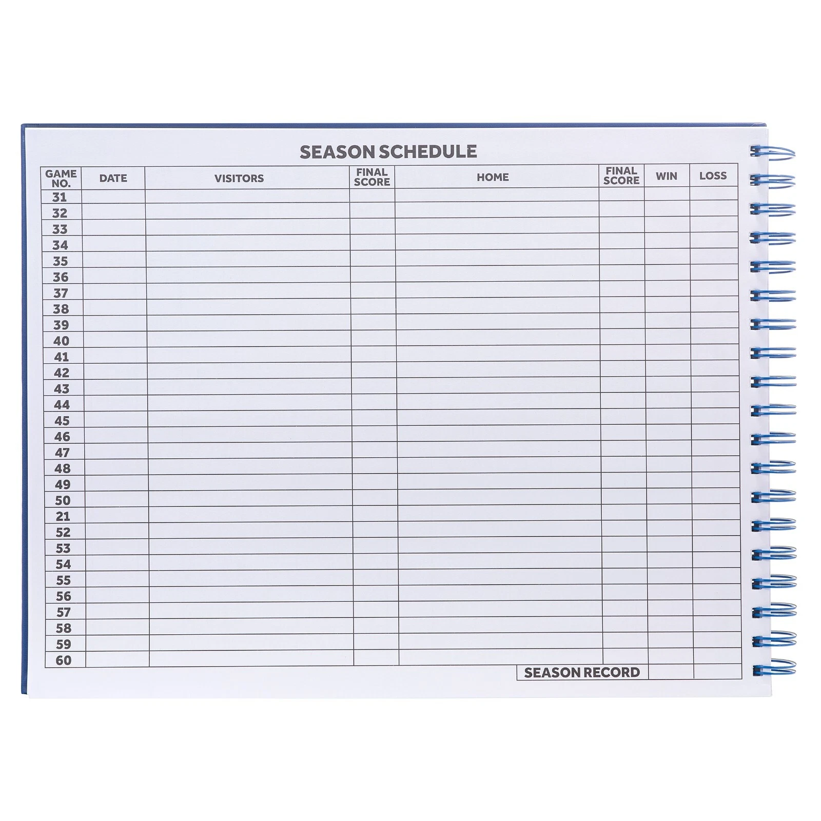 Murray Sporting Goods Basketball Scorebook - Thumbnail 5