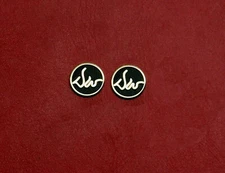 Dan & Wesson 1/2" Brass Grip Medallions 1 pair DW