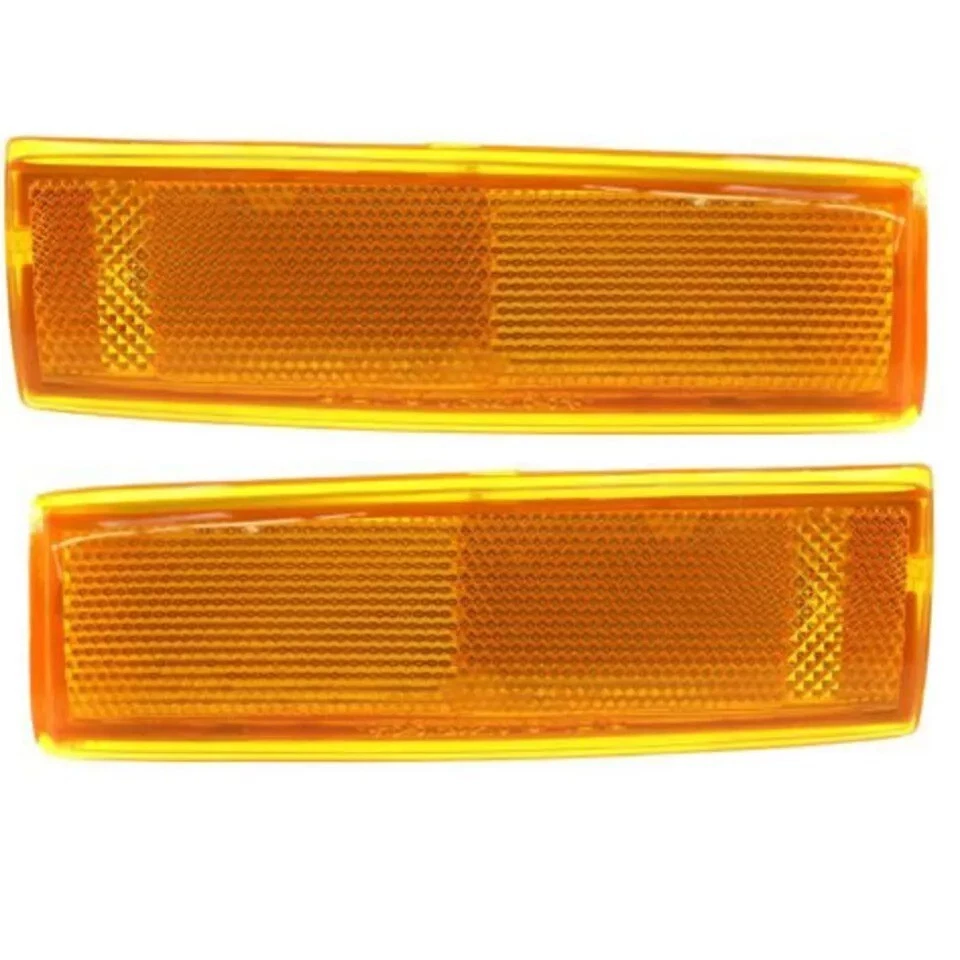 New Front Side Marker Lamp Left & Right Set 2pc For 1991-1994 Oldsmobile Bravada - Image 2 of 4