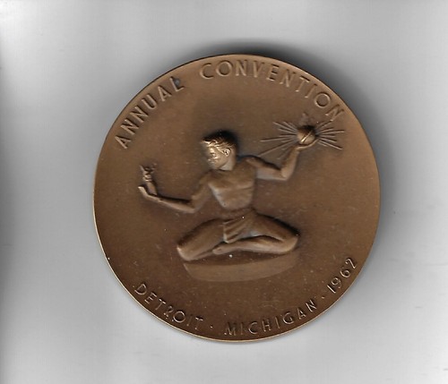 Detroit Michigan American & Canadian Numismatic Associations Convention Medal