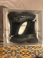 Burberry Men’s green chunky boots, Size 45.5, Brand New In Box
