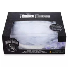 Disney the haunted mansion veil with glowing wreath of flowers for adult NEW