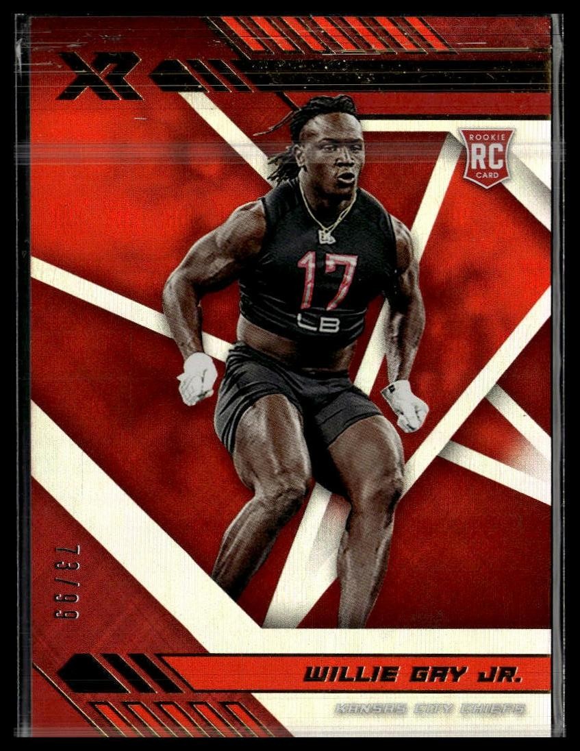 2020 Panini XR #170 Willie Gay Jr. Orange #/99 Rookie SN,RC