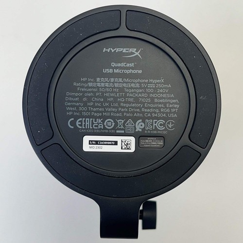 HyperX QuadCast 20 Hz - 20 kHz USB Microphone 2302 - 第 6/8 張圖片