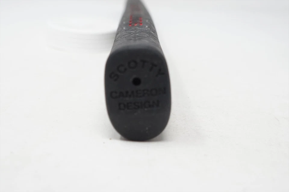 New Titleist Scotty Cameron Pistolero Plus 2023 Grey/Red Putter Grip - Image 4 of 4