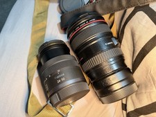 Canon EOS R8 Mirrorless Camera with RF 24-50mm F4.5-6.3 Is STM and 24-105 EF L