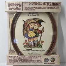 Vintage Hummel Stitchery Kit Embroidery Needlecraft Kit 8033 New In Sealed Pkg