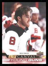 2022-23 Upper Deck UD Canvas #C233 Reilly Walsh Young Guns