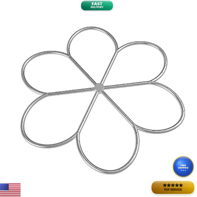 Skyflame 36-Inch Fire Pit Burner 304 Stainless Steel Flower-Shape Burner Ring
