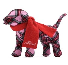 2025 Victoria  s Secret PINK Holiday Mini Dog   Limited Edition Collectible New