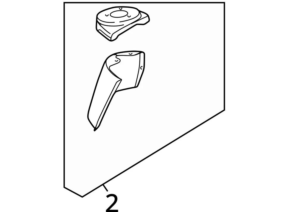 GM PANEL ASM FRT CON PIERC DERECHO H 88896597 NUEVO OEM 88896597 Foto 3 de 3
