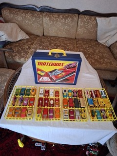 Original Matchbox Superfast Sammelkoffer 48 Modelle Made In England