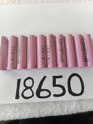 10 Stück 3,7 V Lithium Flattop wiederaufladbare Batterien 2200 mah alle neu