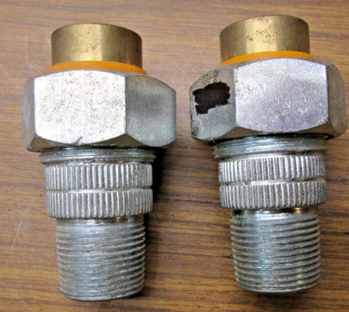 3/4" NPT X 3/4" Copper Sweat on Water Heater Dielectric Pipe Union Pair