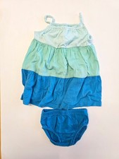 Carter's Blue Stripe Matching Set