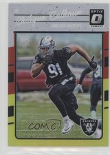 2016 Donruss Optic Rookies Red & Yellow Shilique Calhoun #141 fm0