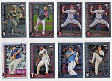 2025 Topps Chrome Baseball ROOKIE base (PICK YOUR OWN)