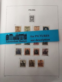 Poland 1918 1975 vf used collection in 2 DAVO albums High CAT