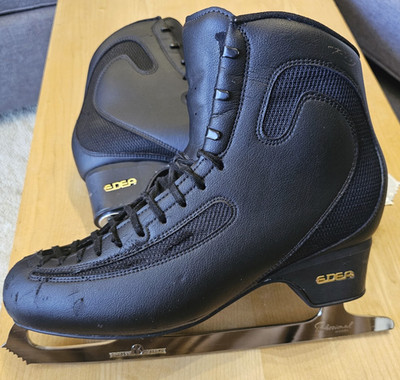 Edea Ice Fly Black Mens 300C 300 Figure Skates Ice MK Professional 11'' Blades