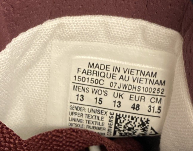 NEW Converse Chuck Taylor II Sneakers Lunarlon Burgundy 150150C Men’s SZ 13 thumbnail 7