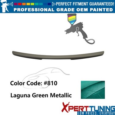 Fits 03-09 Benz CLK-Class W209 AMG Rear Spoiler ABS #810 Laguna Green Metallic