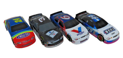 4 Mega Blocks NASCAR Cars 24 DuPont 6 Valvoline 99 Exide 3 Goodwrench Set Lot