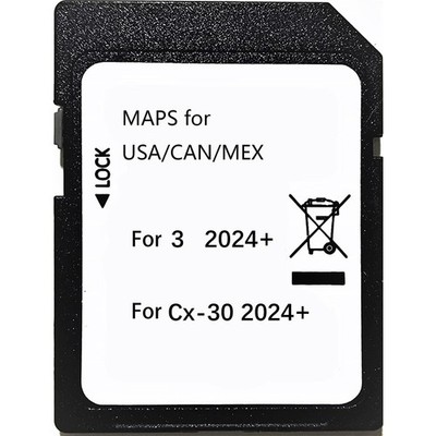 Latest Navigation SD Card,Compatible with 2024+ M-da3, Cx30 Sync... 