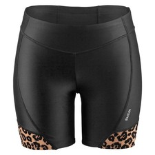 Sugoi RPM Tri Women's Shorts, Black Leopard, Small