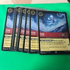 Foil Elsa - Ice Surfer The First Chapter 4x x4 Lorcana Playset