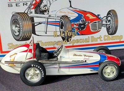 A.J. Foyt #1 Sheraton Thompson Dirt Champ Car GMP 1:18 Diecast, 737/3000