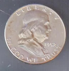 1952 Franklin Silver Half Dollar ..   Beauty!!