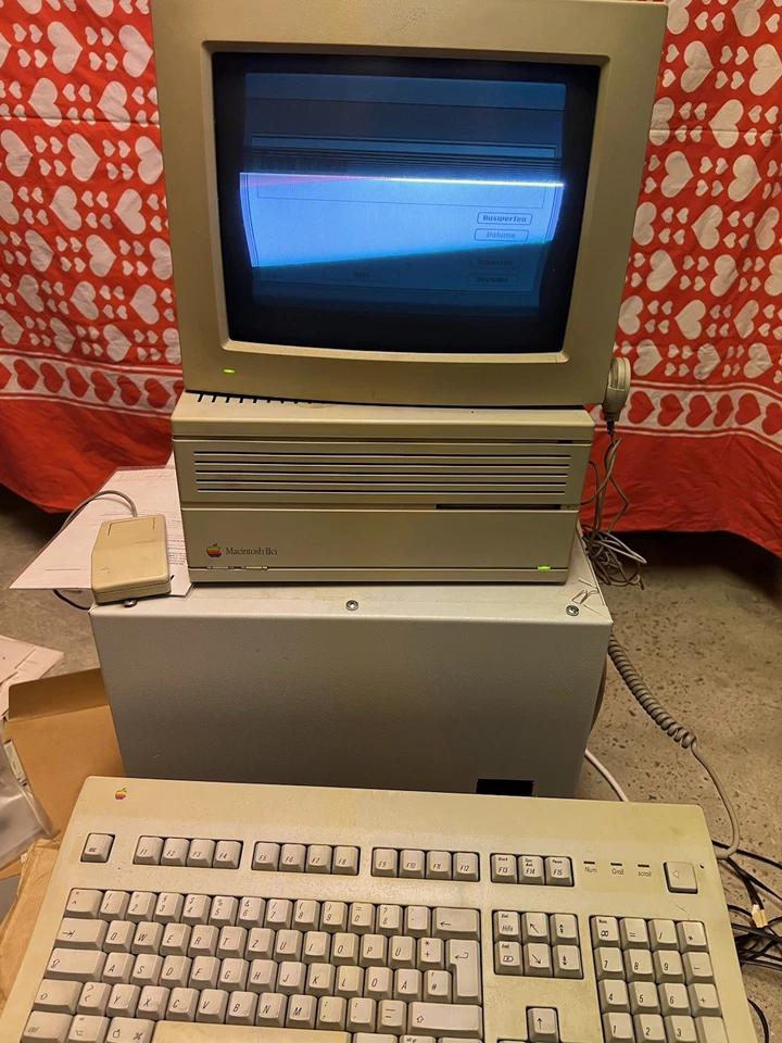Apple Macintosh IIci mit Zubehör & Disketten – Retro Komplettsystem🍏