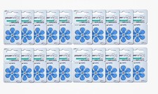 120 Cochlear Implant plus Hearing Aid Batteries by Powerone P675 675 Exp 2027