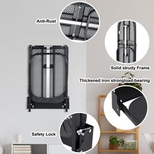 12" 36" Wall Mounted Ironing Board,Folding Ironing Board Cabinet with Heat Re...