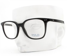 Ralph Lauren Polo Eyeglasses Glasses PH 2256 5001 Polished Black 53mm with Case