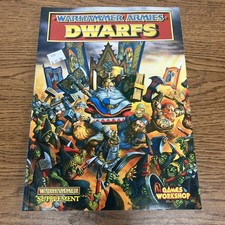 Games Workshop 1993 - Warhammer Armies: Dwarfs Supplement Book -001