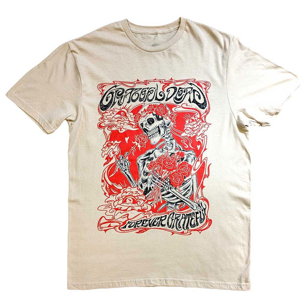 Grateful Dead Red Frame Vintage Style T Shirt