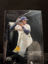 2026 Topps Chrome Black Freddy Peralta Milwaukee Brewers #154
