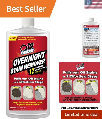 #ad #ad Oil Stain Remover Concrete Driveway Garage Pavers Patios Biodegradable $21.53