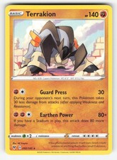 Terrakion 092/185 Rare Vivid Voltage Pokemon Lightly Played